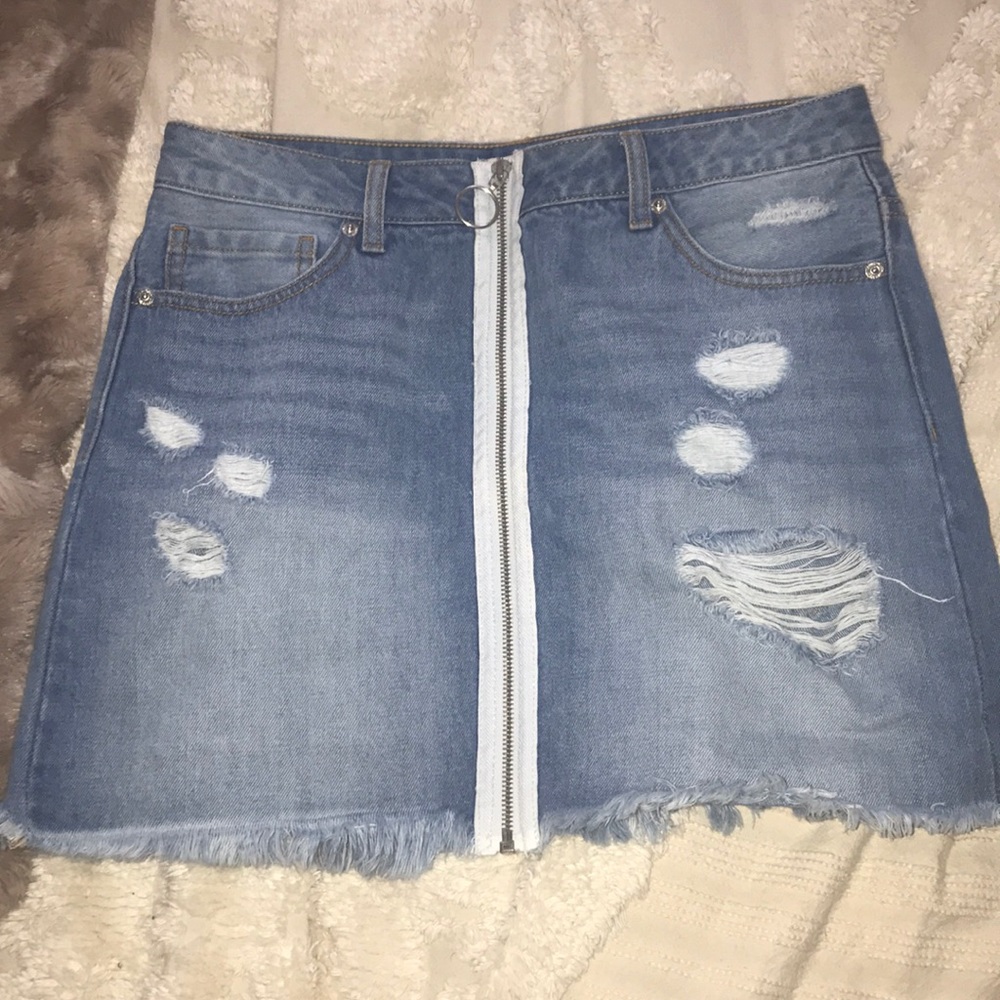 Forever 21 Jean Skirt